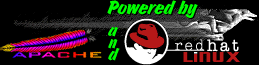 Powered by Apache and Linux